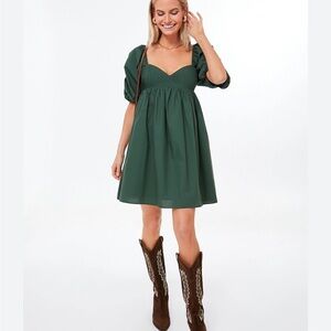 Sasha Mini Green Dress